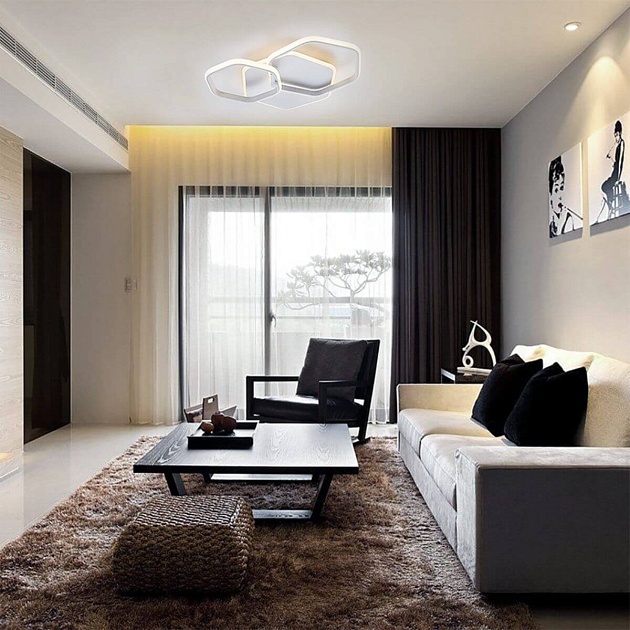 Потолочный светодиодный светильник Escada Satellite 10217/2LED BL изображение 2 Потолочный светодиодный светильник Escada Satellite 10217/2LED BL Фото № 2