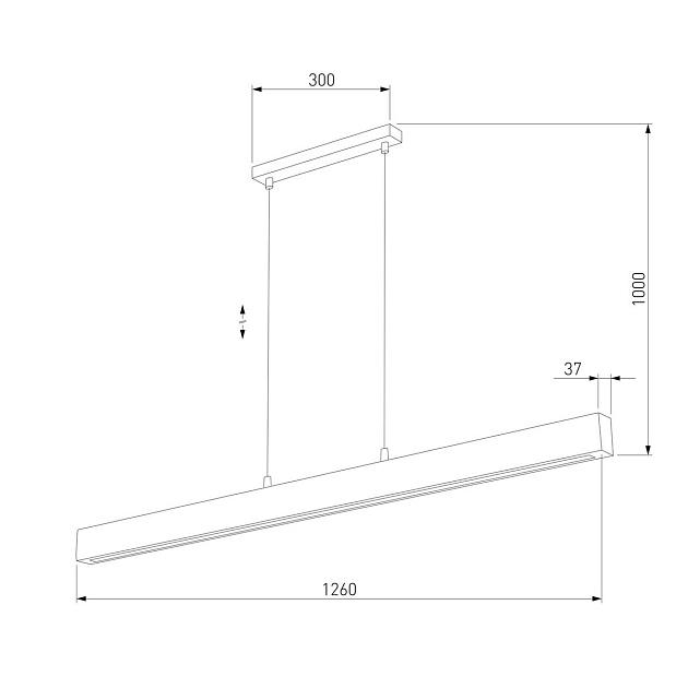 Подвесной светодиодный светильник TK Lighting 1389 Teo Led Фото № 3