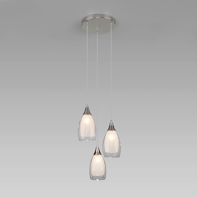 Подвесная люстра Eurosvet Cosmic 50085/3 хром изображение 3 Подвесная люстра Eurosvet Cosmic 50085/3 хром Фото № 3