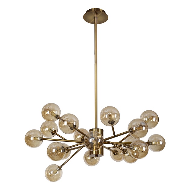 Подвесная люстра Gerhort G31078/18GD AMB изображение Подвесная люстра Gerhort G31078/18GD AMB Фото №