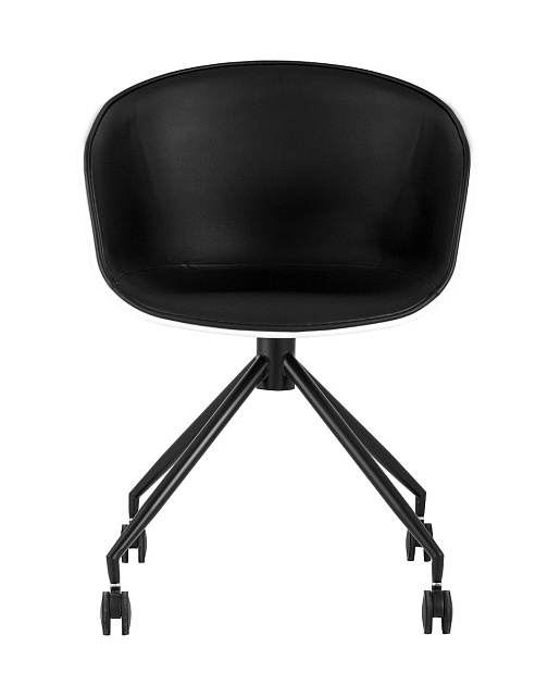 Офисное кресло Stool Group LIBRA пластик белый экокожа SL-7040ZB Фото № 2