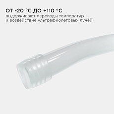 Комплект заглушек Apeyron 2 шт. к светодиодной ленте для бани и сауны 09-50 1