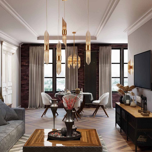 Подвесной светильник Odeon Light Hall Flambi 4847/2 Фото № 3