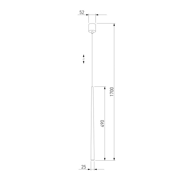 Подвесной светильник TK Lighting 6419 Piano Gold Фото № 2