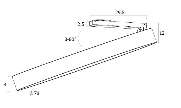 Светодиодный спот DesignLed UF034-80-WH-NW 003009 изображение 2 Светодиодный спот DesignLed UF034-80-WH-NW 003009 Фото № 2