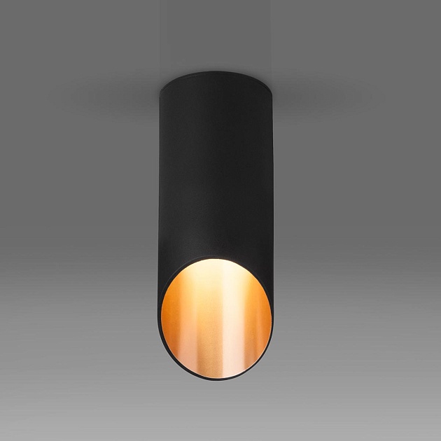 Потолочный светильник Elektrostandard DLN114 GU10 черный/золото a050120 Фото № 