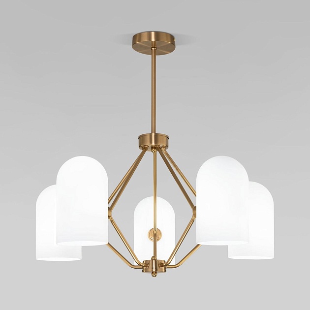 Подвесная люстра Eurosvet Bambola 60157/5 латунь Фото № 