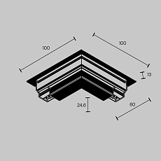 Коннектор L-образный встраиваемый Maytoni Exility TRAM034CL-42W 1