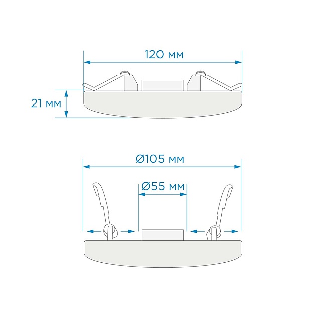 Светодиодная панель безрамочная Apeyron 06-104 Фото № 20