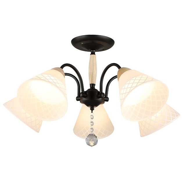 Потолочная люстра IMEX MD.4734-5-S BK Фото № 