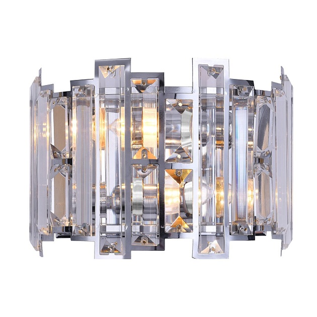 Настенный светильник Natali Kovaltseva Rossana 81425/1W Chrome изображение Настенный светильник Natali Kovaltseva Rossana 81425/1W Chrome Фото №