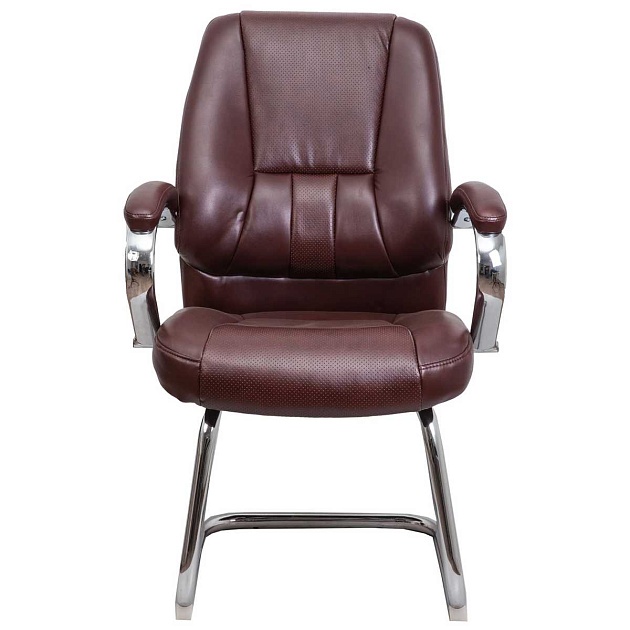 Офисный стул AksHome King коричневый бриллиант, экокожа 69769 изображение 3 Офисный стул AksHome King коричневый бриллиант, экокожа 69769 Фото № 3