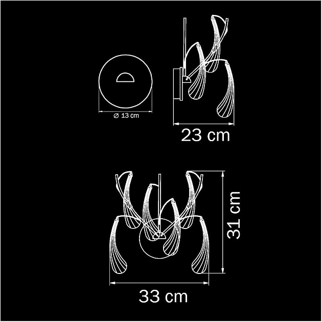 Бра Lightstar Manica 794634 изображение 2 Бра Lightstar Manica 794634 Фото № 2