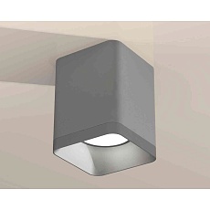 Комплект накладного светильника Ambrella light Techno Spot XS7814003 SGR/SSL серый песок/серебро песок (C7814, N7703) 1