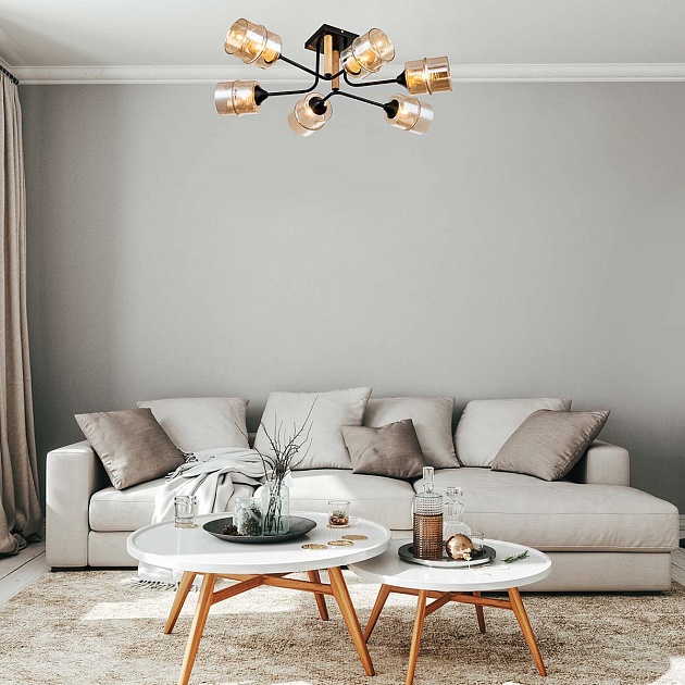 Потолочная люстра Escada MONDRIAN 699/6P изображение 5 Потолочная люстра Escada MONDRIAN 699/6P Фото № 5