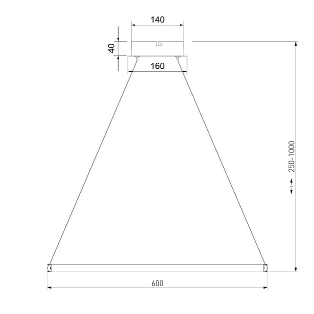 Подвесной светодиодный светильник Eurosvet Collars 90264/1 латунь Фото № 3