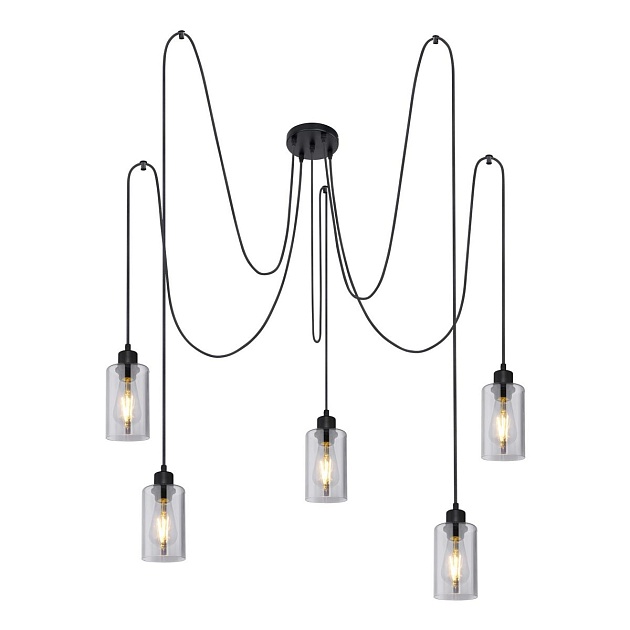 Подвесная люстра Globo Hadera 15465-5H изображение Подвесная люстра Globo Hadera 15465-5H Фото №