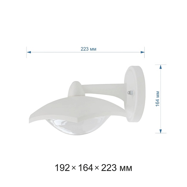 Уличный настенный светодиодный светильник Apeyron Дели 11-204 Фото № 2