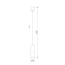 Подвесной светильник TK Lighting 4366 Elit Black 1