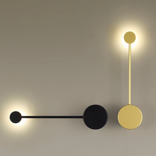 Настенный светодиодный светильник Odeon Light Hightech Satellite 3900/5WG изображение 7 Настенный светодиодный светильник Odeon Light Hightech Satellite 3900/5WG Фото № 7