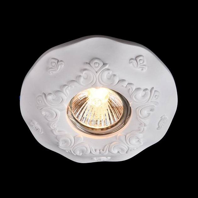 Встраиваемый светильник Maytoni Gyps DL284-1-01-W изображение 2 Встраиваемый светильник Maytoni Gyps DL284-1-01-W Фото № 2