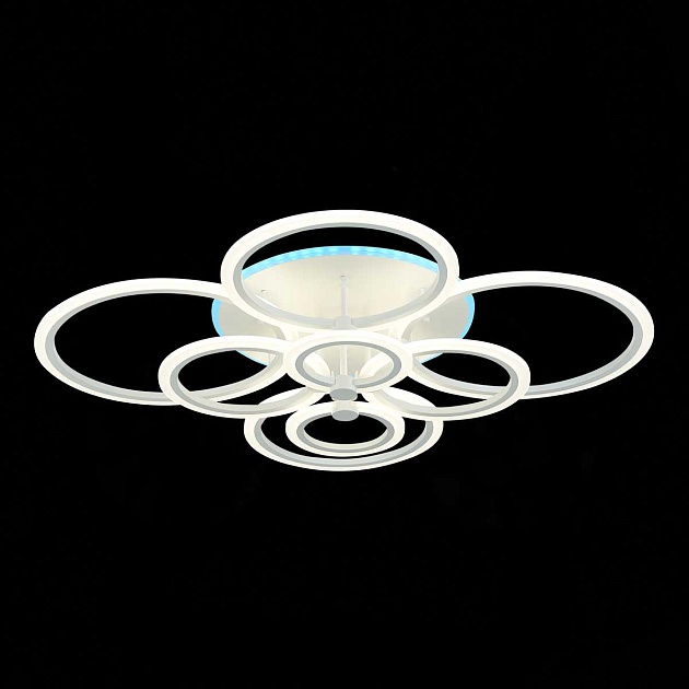 Потолочная светодиодная люстра Evoluce Cerina SLE500552-08RGB изображение 8 Потолочная светодиодная люстра Evoluce Cerina SLE500552-08RGB Фото № 8