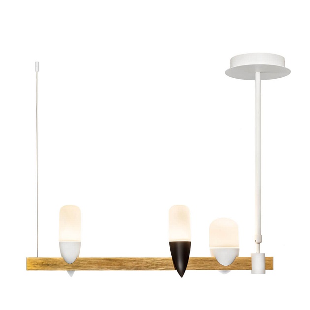 Подвесная светодиодная люстра Loft IT Whisper 1028-3WH Фото № 