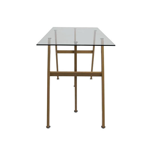 Письменный стол AksHome Nephrite прозрачный, стекло 86203 Фото № 6