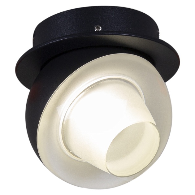 Спот Reluce 84090-9.0-001QR COB8W BK Фото № 