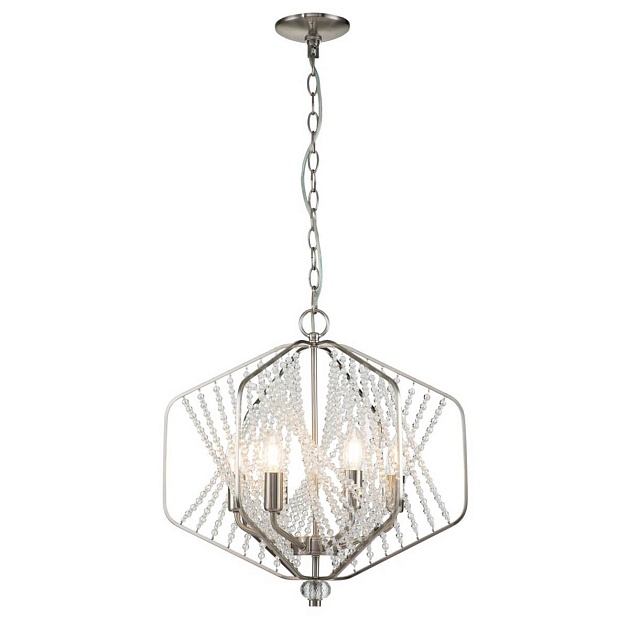 Подвесной светильник Indigo Ballo 12004/6P Nickel V000276 изображение Подвесной светильник Indigo Ballo 12004/6P Nickel V000276 Фото №