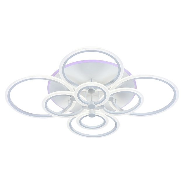 Потолочная светодиодная люстра Profit Light 8076/8 WHT Фото № 3