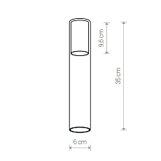 Плафон Nowodvorski Cameleon Cylinder L 8540 1