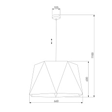 Подвесной светильник TK Lighting 3129 Ivo 2