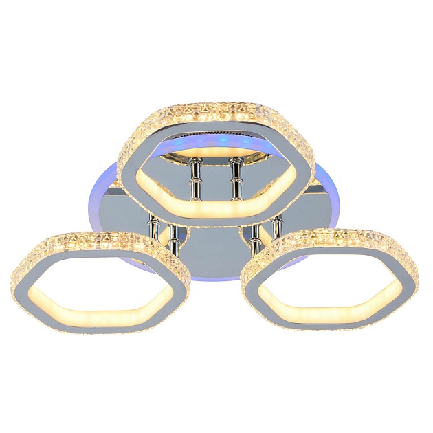 Потолочная светодиодная люстра Profit Light 8046/3 CHR Фото № 