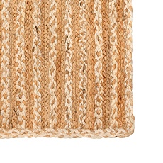 Ковер Tkano из джута бежевого цвета в полоску из коллекции Ethnic, 200х300 см TK22-DR0026 3