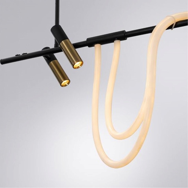 Подвесная светодиодная люстра Arte Lamp Klimt A2850SP-45BK Фото № 3