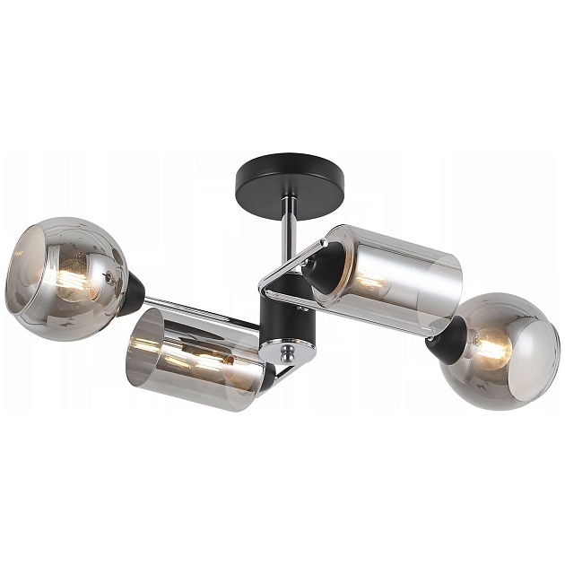 Потолочная люстра Illumico IL8243-4COU-79 BK CR Фото № 