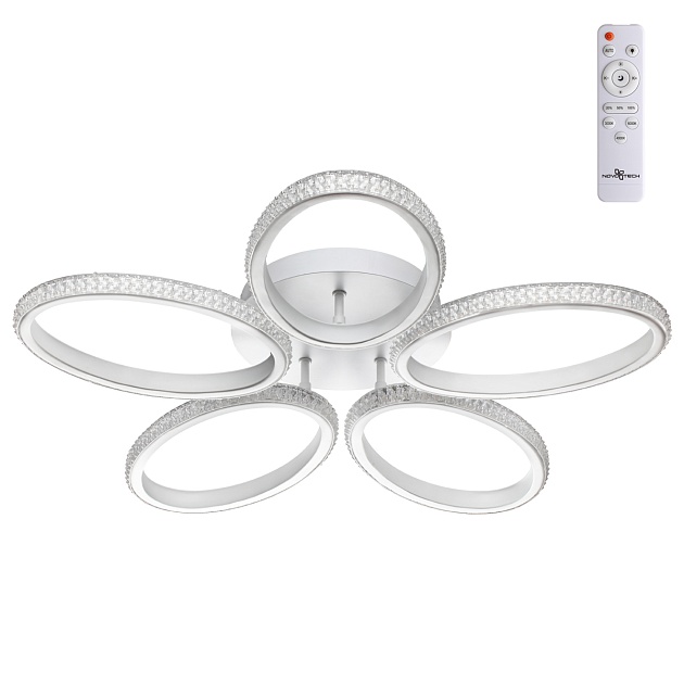 Потолочная светодиодная люстра Novotech Calm 358932 изображение Потолочная светодиодная люстра Novotech Calm 358932 Фото №