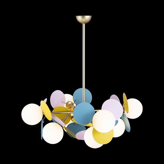 Подвесная люстра Loft IT Matisse 10008/8 Mult изображение 2 Подвесная люстра Loft IT Matisse 10008/8 Mult Фото № 2