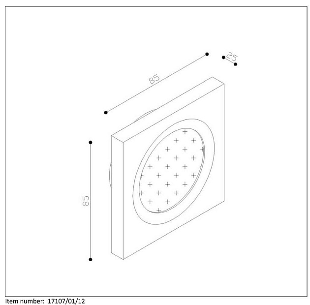 Уличный светильник Lucide Hahne 17107/01/12 Фото № 2