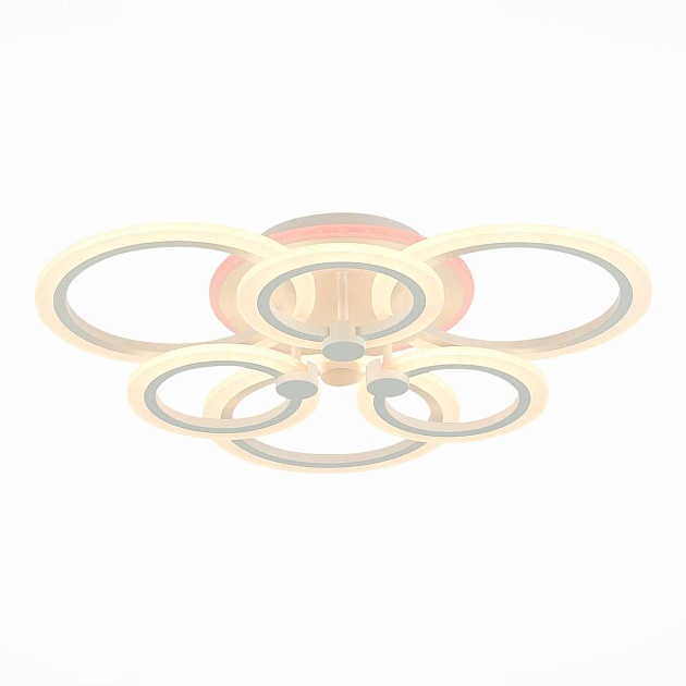 Потолочная светодиодная люстра Evoluce Cerina SLE500652-06RGB Фото № 6