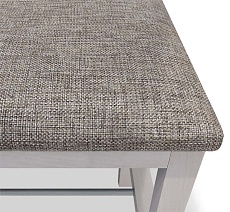 Обувница Sheffilton Альберо SHT-B2 беленый/кедровый/алюм.метал 7097127201 1