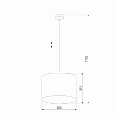 Подвесной светильник TK Lighting 6172 Tercino Blue 2