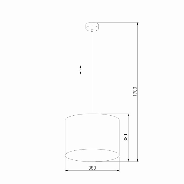 Подвесной светильник TK Lighting 6172 Tercino Blue Фото № 3