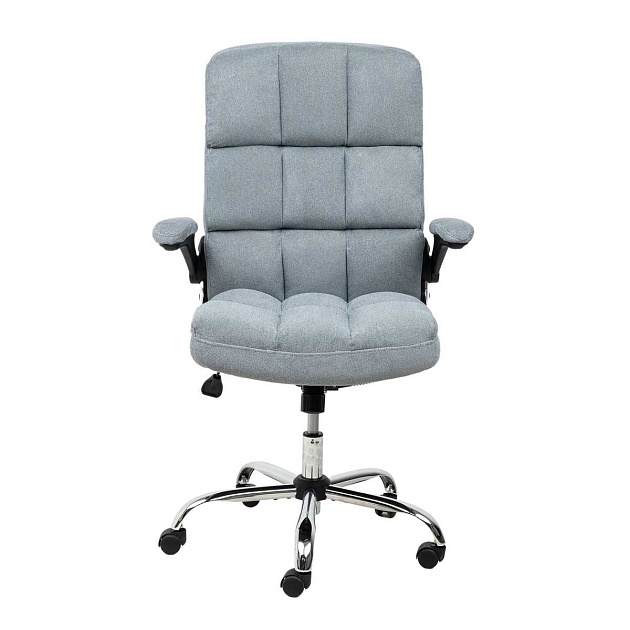 Кресло руководителя AksHome Caesar серый, велюр 86365 изображение 12 Кресло руководителя AksHome Caesar серый, велюр 86365 Фото № 12