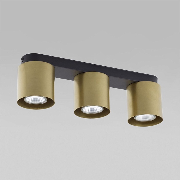 Потолочная люстра TK Lighting 6510 Vico Black Gold Фото № 