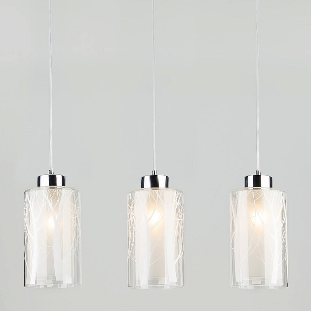 Подвесной светильник Eurosvet 50001/3 хром Фото № 