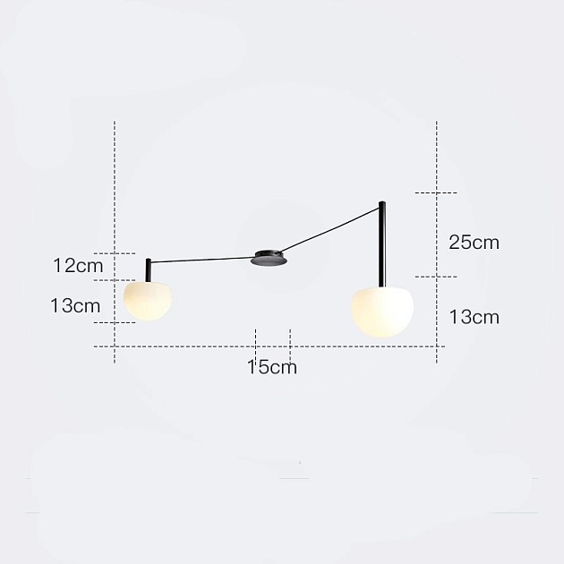 Потолочная люстра Imperium Loft Rangel 213692-26 Фото № 3