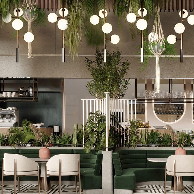 Подвесная люстра Loft IT Tely 10236/4 Фото № 5