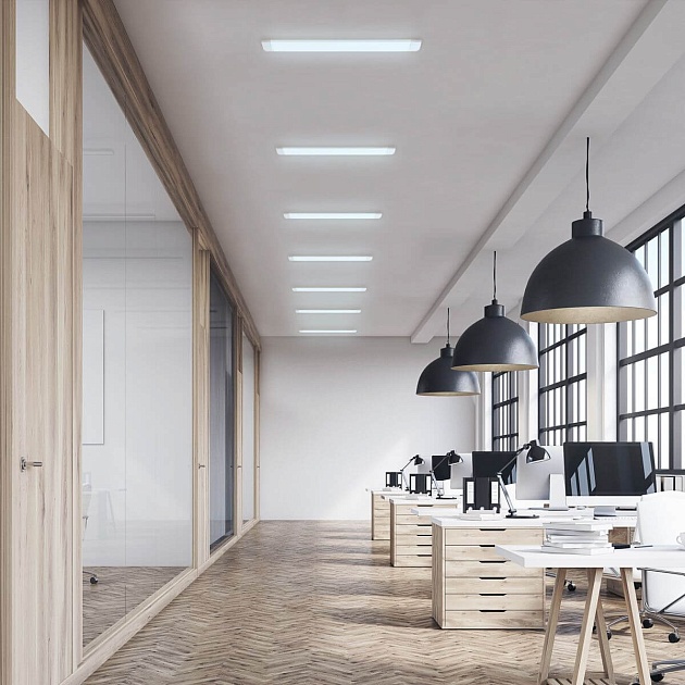 Потолочный светодиодный светильник OGM О30-02 Фото № 10